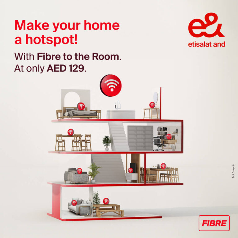 e& UAE launches Fibre-To-The-Room, Boosting Wi-Fi Performance For High-Speed Internet Services